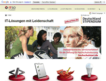 Tablet Screenshot of itso-berlin.de